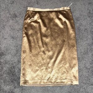 Elegant Gold Women's Skirt